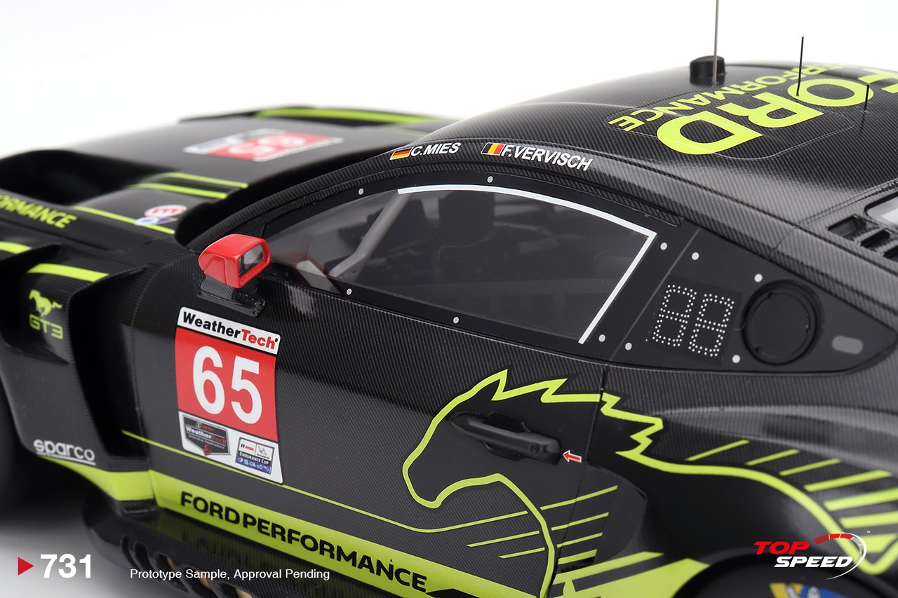 Ford Mustang GT3 Ford Multimatic Motorsports #65 Mies/ Vervisch Vir 2025 1:18 TopSpeed Models
