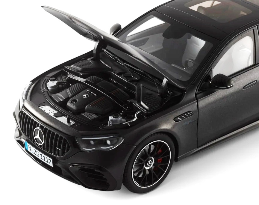 Mercedes-AMG E 53 Hybrid 4Matic+ graphite grey 1:18 NZG