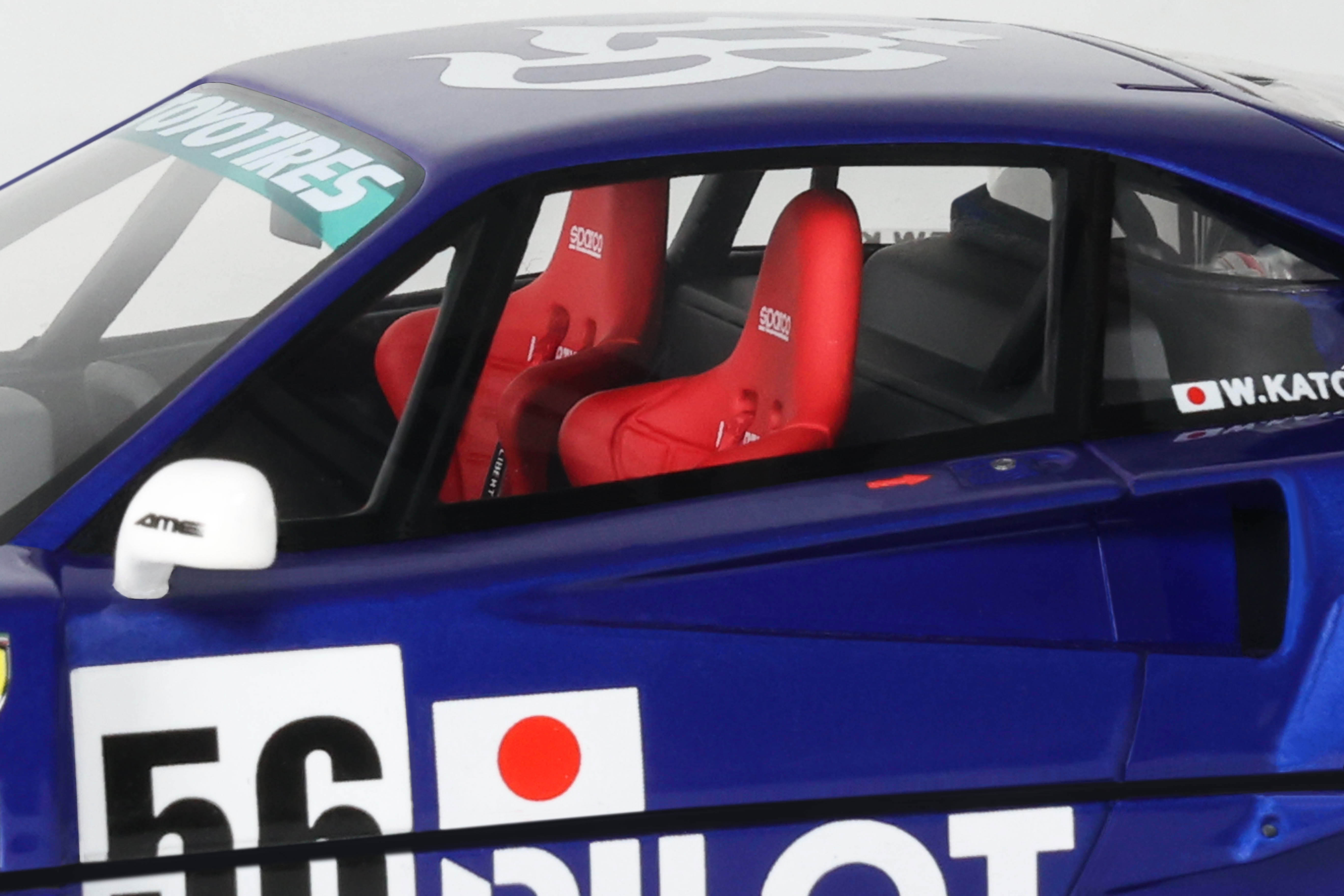 Ferrari F40 LB-Works 2024 metallic blue 1:18 OttOmobile