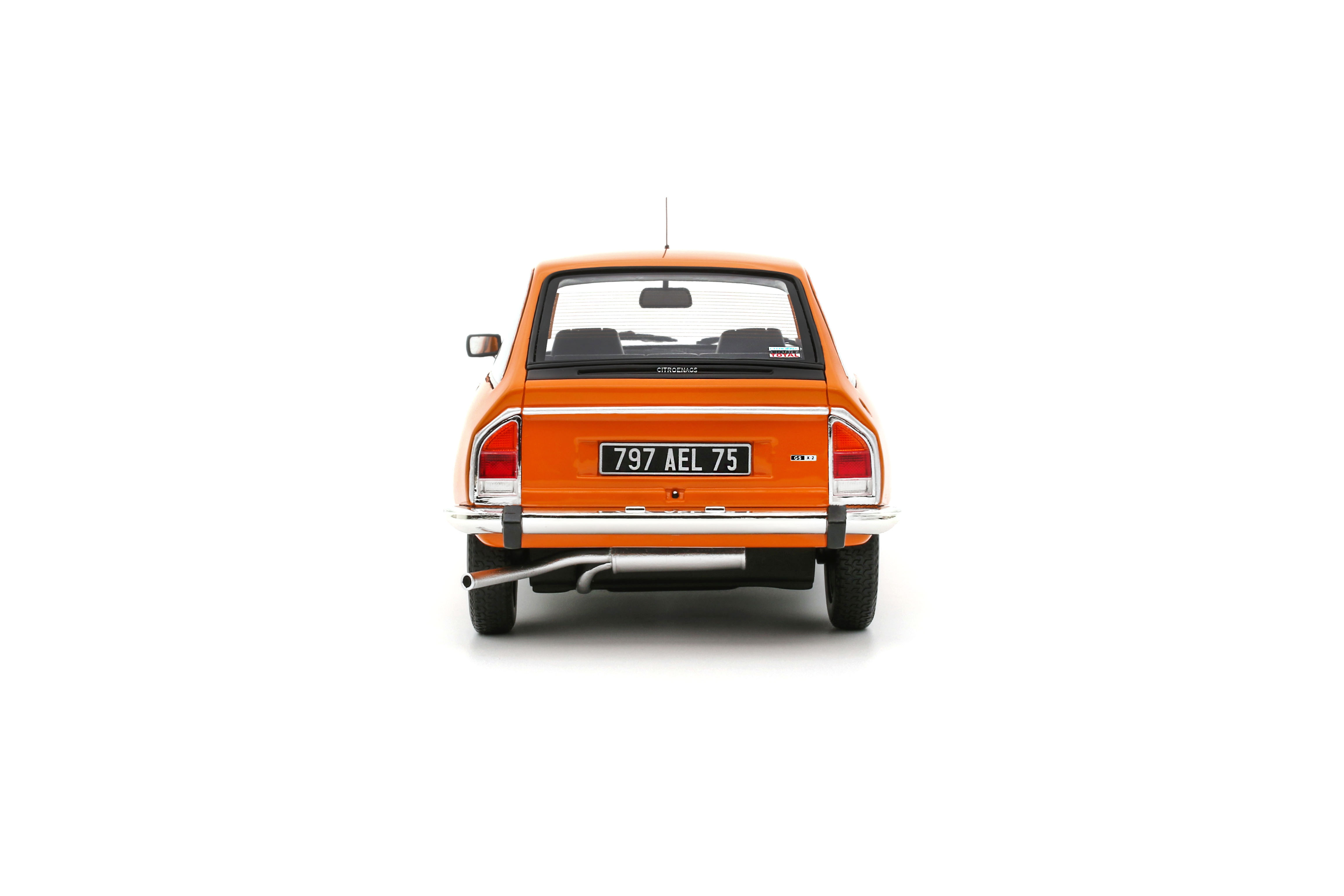 Citroën GS X2 1974 jaune helianthe 1:18 OttOmobile