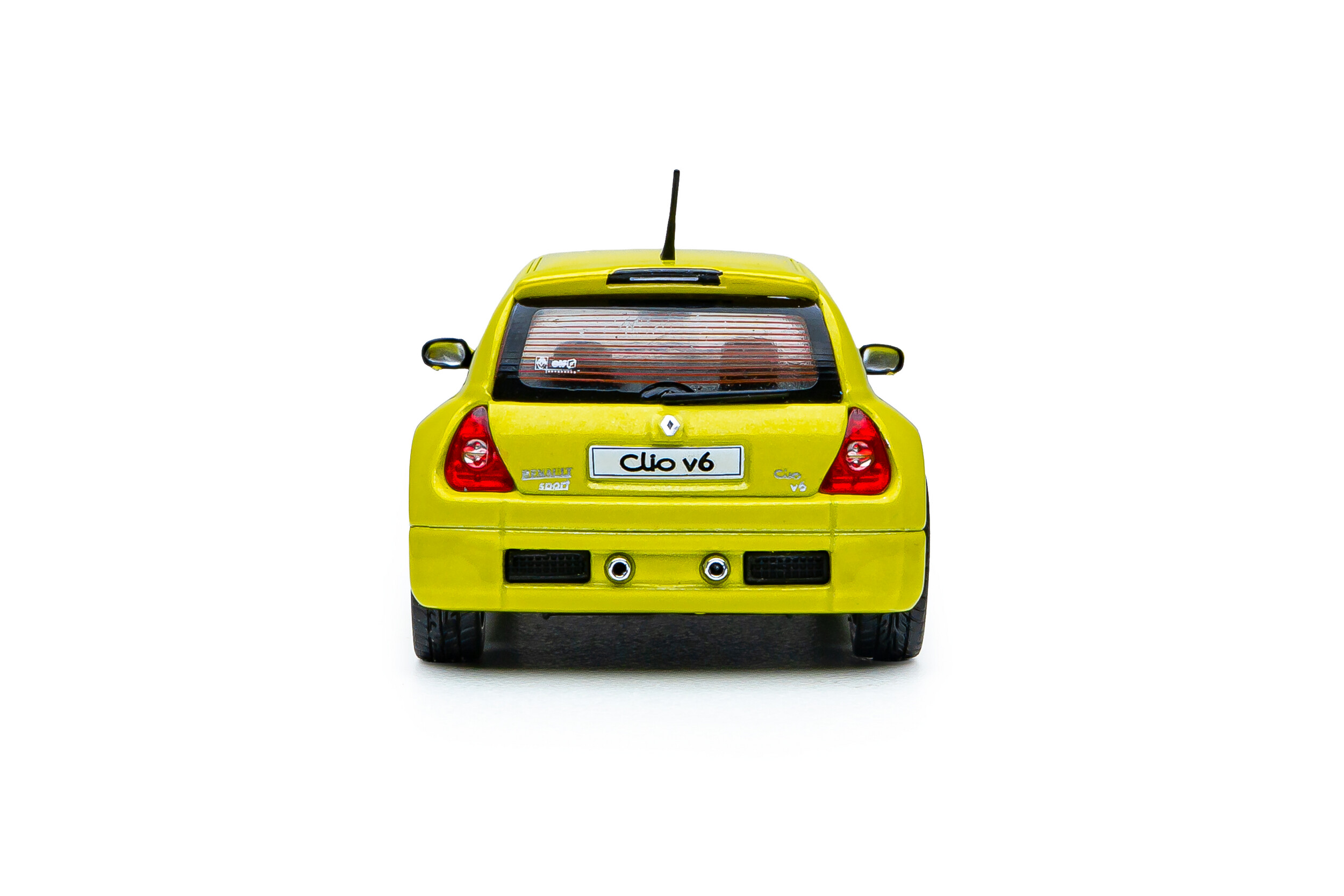 Renault Clio V6 PH.2 2004 acid yellow  1:43 Solido