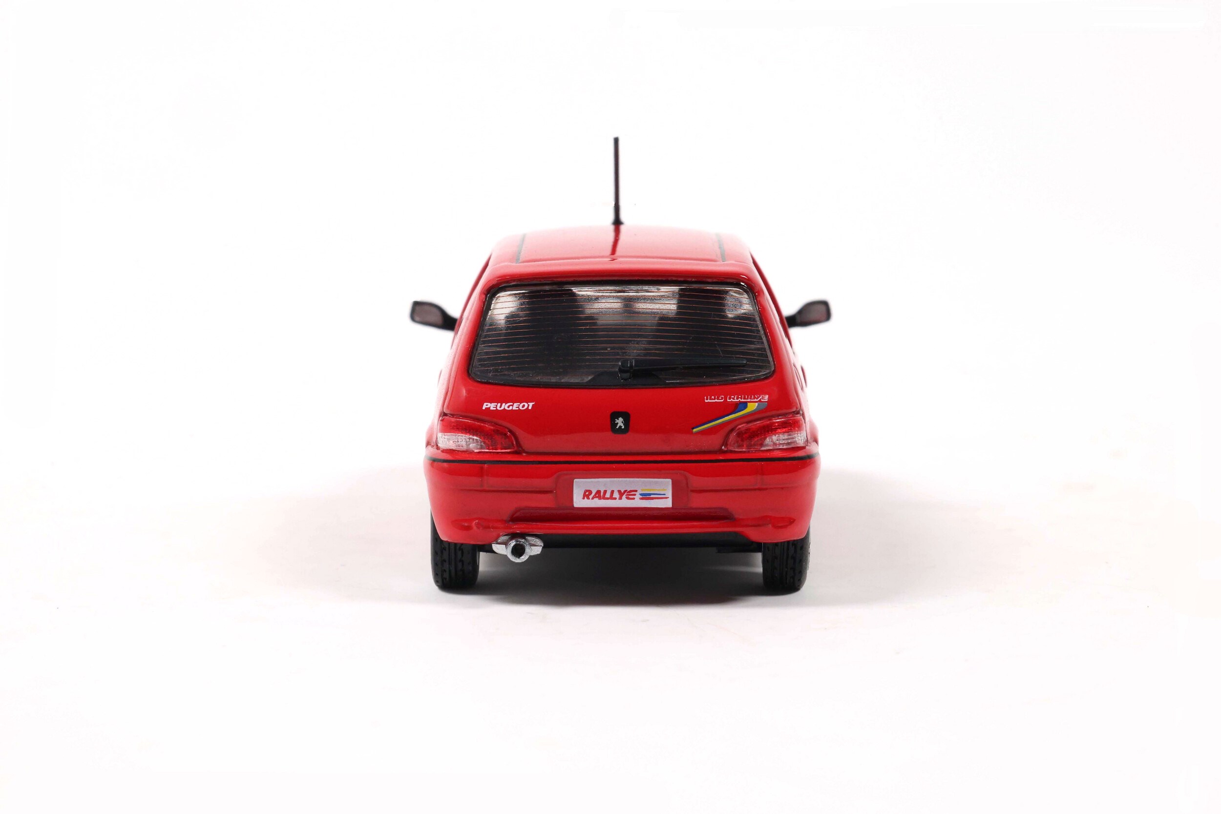 Peugeot 106 PH.2 Rallye Rouge Vallelunga 1995 1:43 Solido