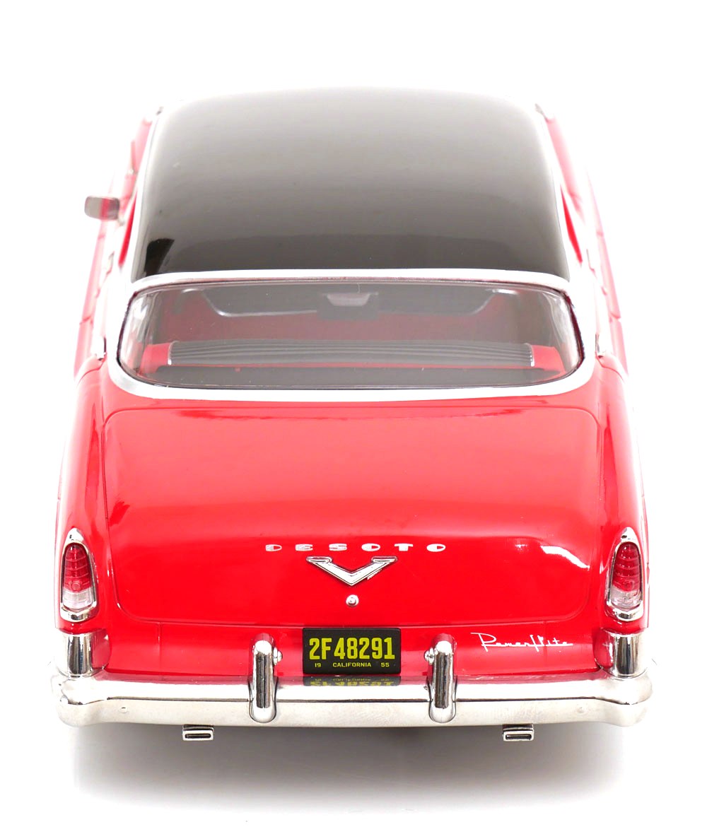 DeSoto Fireflite Sedan 1955 red/black 1:18 KK Scale