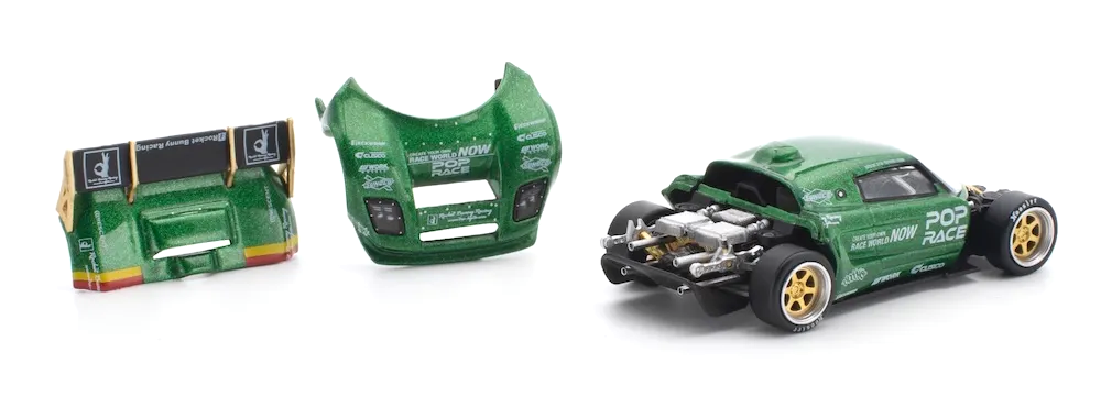Pandem Lotus Elise green 1:64 Pop Race Limited