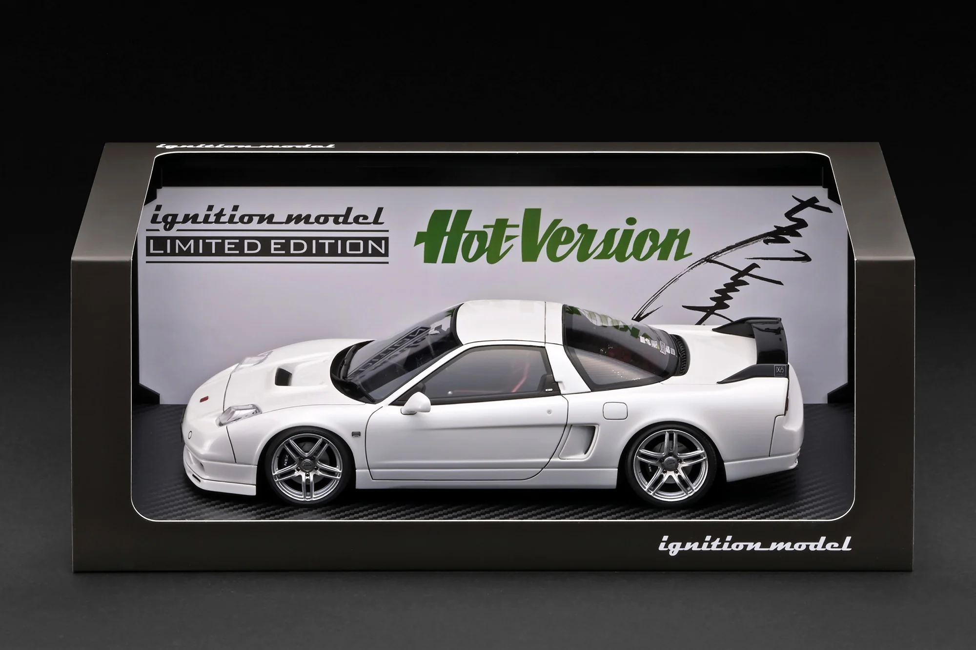 Honda NSX-R NA2 DK-Ver pearl white 1:18 Ignition Model