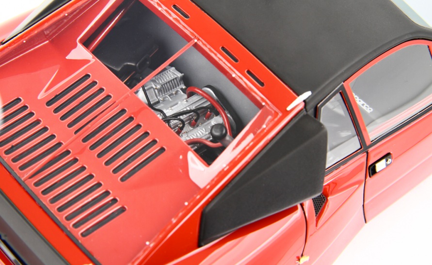 Lancia SE-037 0001 Prototipo 1980 red 1:18 Laudoracing Model