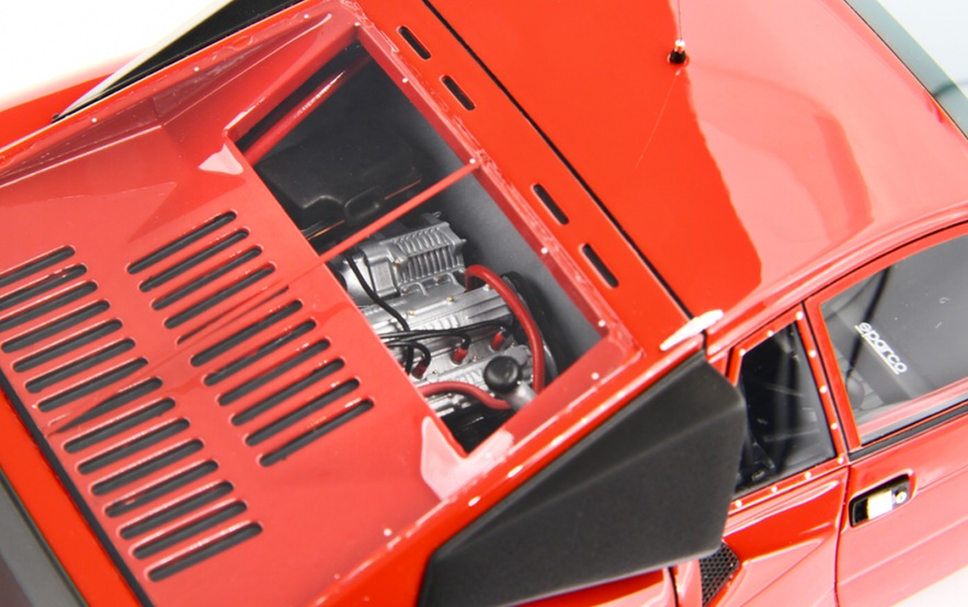 Lancia SE-037 0001B Prototipo 1980 red 1:18 Laudoracing Model