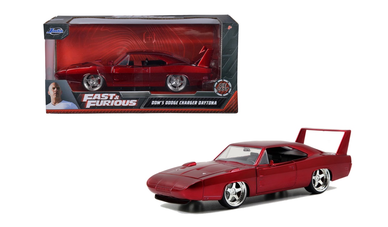 Dodge Charger Daytona Fast & Furious 1969 red 1:24 Jada Toys