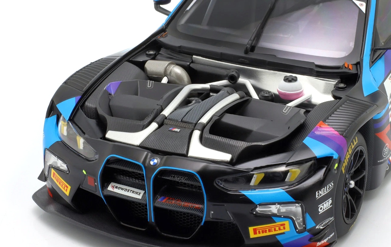 BMW M4 GT3 Evo #31 Vanthoor/ van der Linde/ Wittmann 8th 24h Spa 2025 1:18 Minichamps