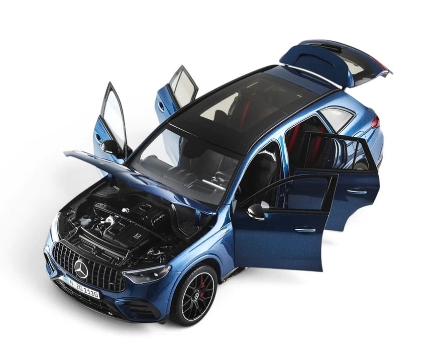 Mercedes-AMG GLC 63 spectral blue 1:18 NZG
