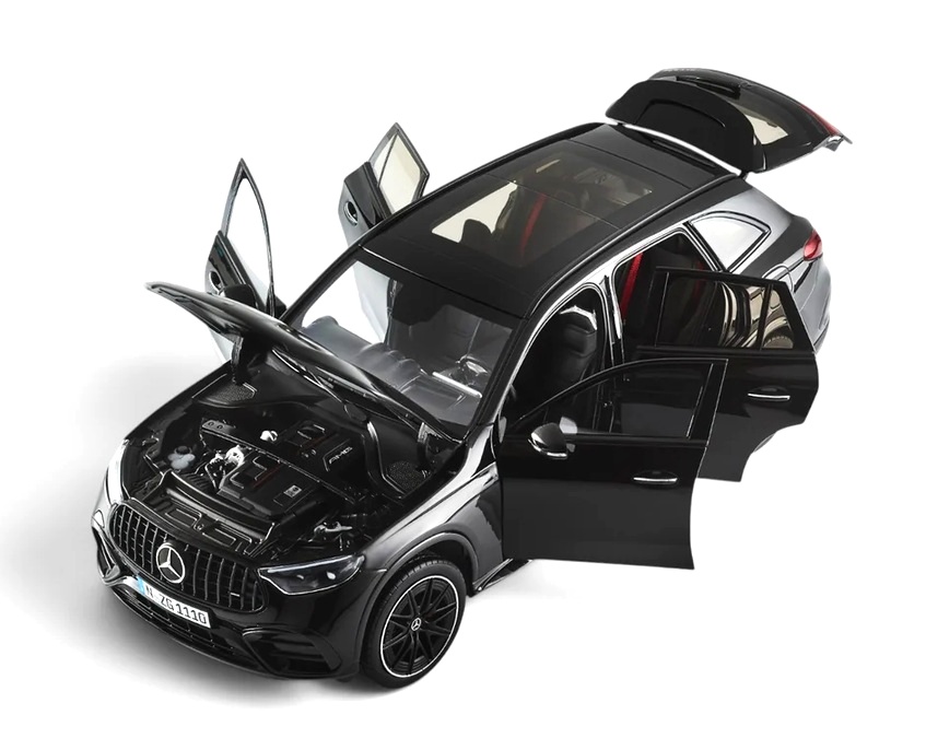Mercedes-AMG GLC 63 obsidian black 1:18 NZG