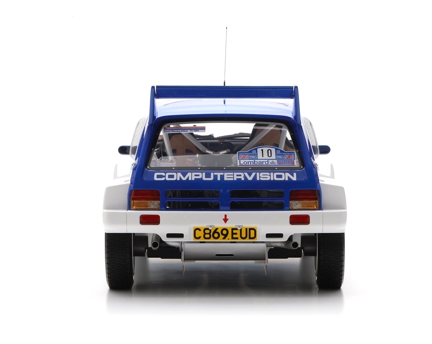 MG Metro 6R4 #10 T.Pond/R.Arthur 3rd RAC Rallye 1985 1:8 Spark