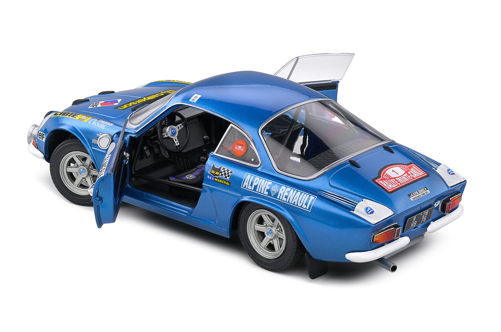 Alpine A110 1600S #1 Therier/Roure Rally Monte Carlo 1972 1:18 Solido
