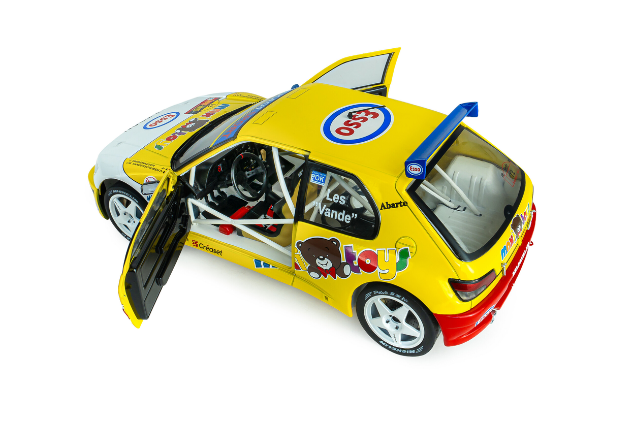 Peugeot 306 #12 J.P.Vandewauver/J.M.Vanderschuren Rally Du Condroz 1997 1:18 Solido