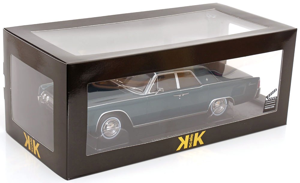 Lincoln Continental Sedan *Matrix Reloaded* 1963 dark green metallic 1:18 KK Scale