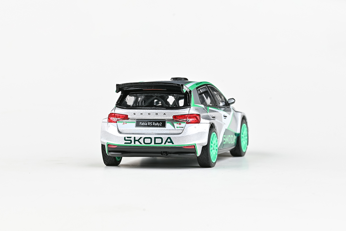 Škoda Fabia IV RS Rally2 2022 Škoda Motorsport Design 2023 1:43 Abrex