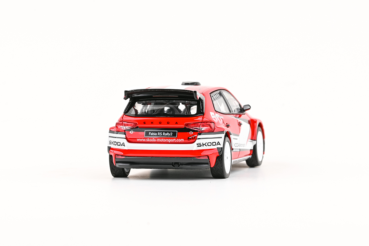 Škoda Fabia IV RS Rally2 2022 Škoda Motorsport Design 2024 200RS 1:43 Abrex
