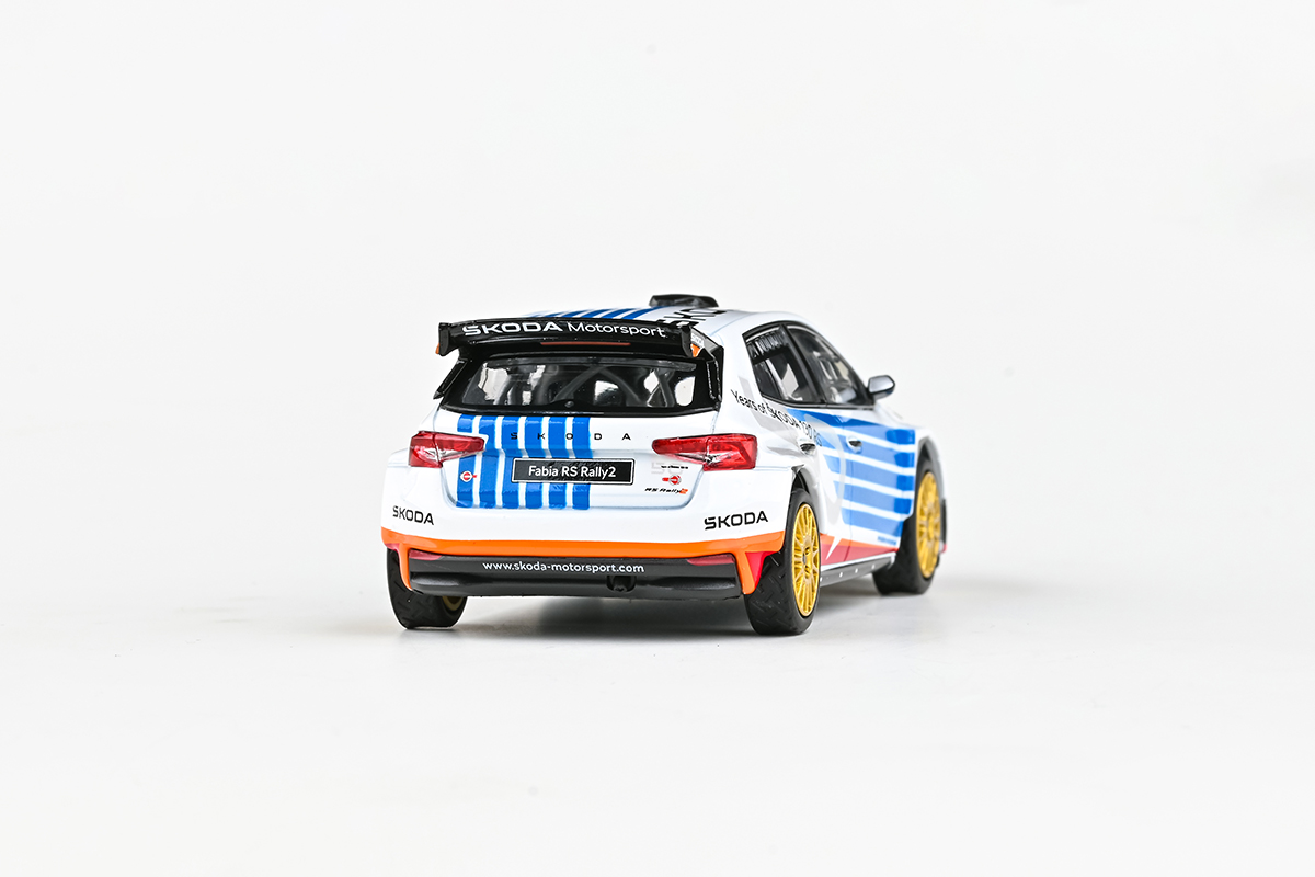 Škoda Fabia IV RS Rally2 2022 Škoda Motorsport Design 2025 130RS MC 1:43 Abrex