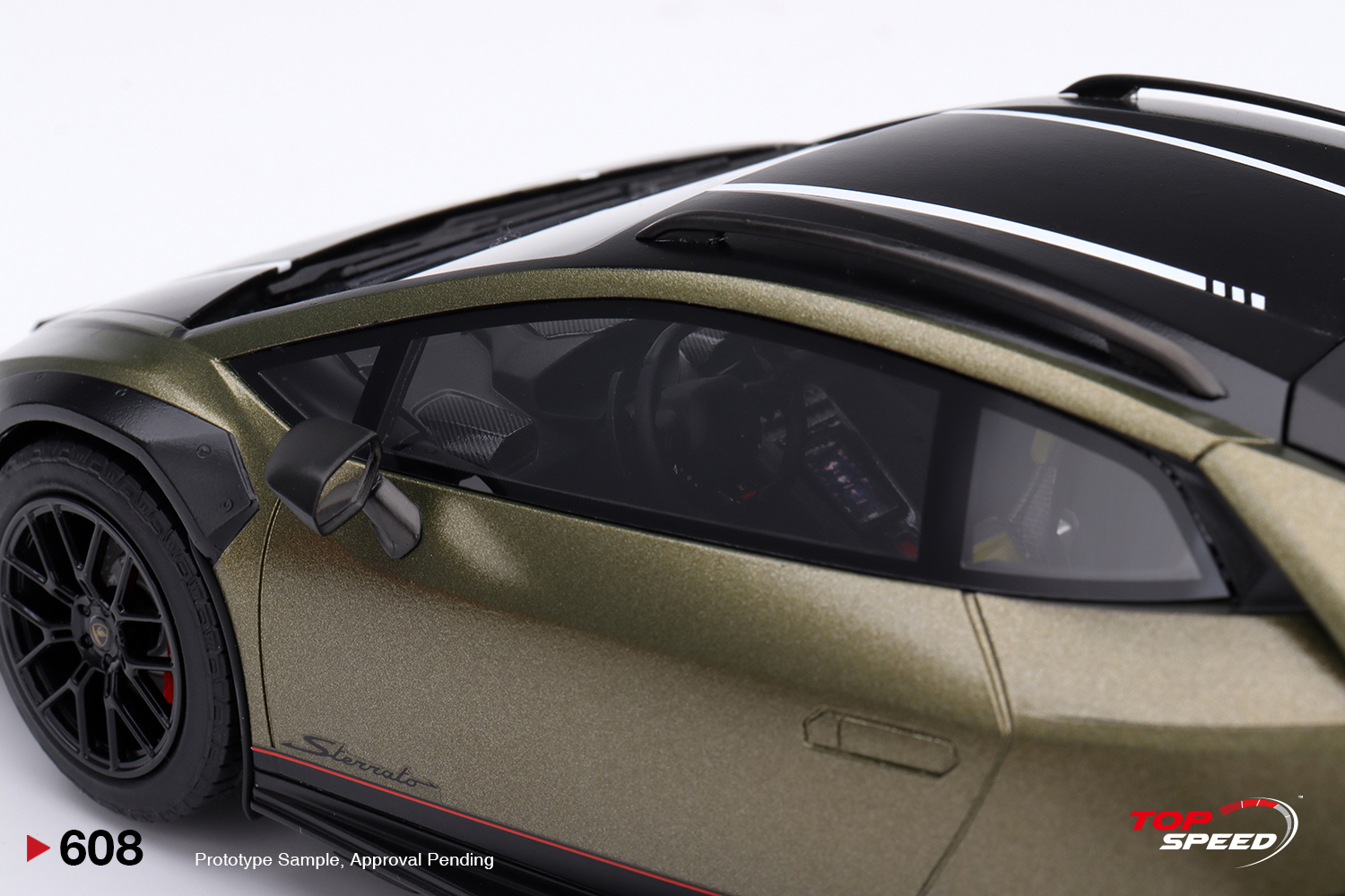 Lamborghini Huracan Sterrato 2024 verde gea matt 1:18 TopSpeed Models