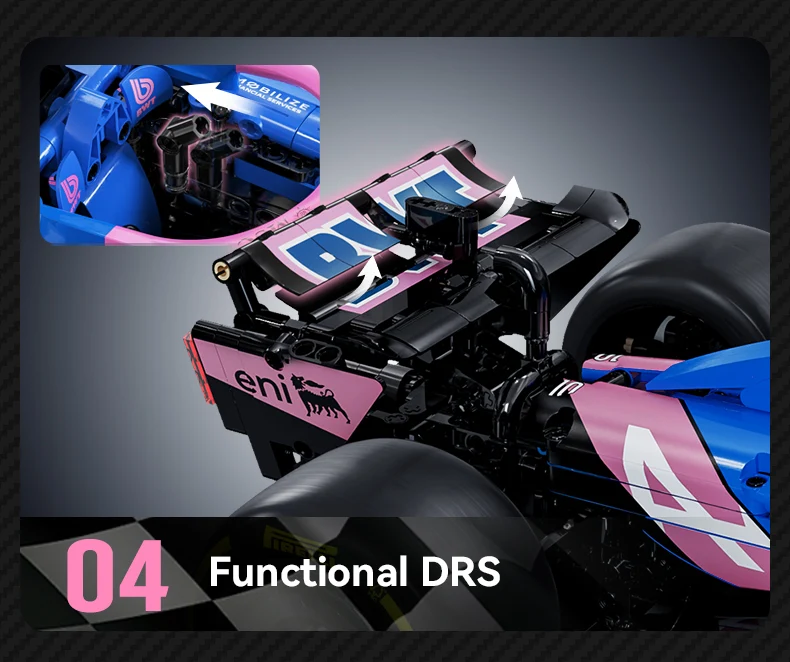 BWT Alpine A525 F1 Team 2025 1:8 CaDA