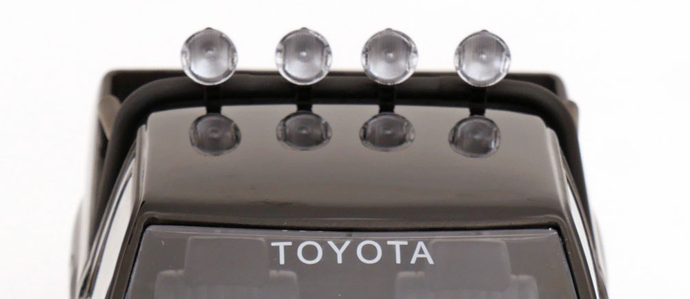 Toyota Hilux Xtra Cab 4x4 *Back to the Future II* 1985 black 1:18 KK Scale
