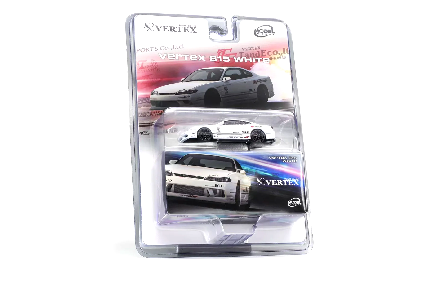 Nissan Vertex S15 white 1:64 ModelModel