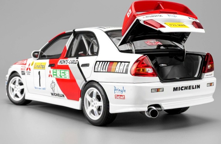 Mitsubishi Lancer EVO IV #1 T.Makinen/ S.Harjanne 3rd Rally Monte Carlo 1997 1:18 Motorhelix