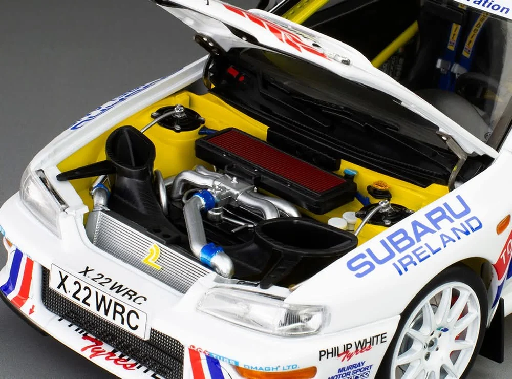 Subaru Impreza WRC S6 #12 A.Nesbitt/J.O'Brien Winner Jim Clark Memorial Rally 2002 1:18 Sun Star
