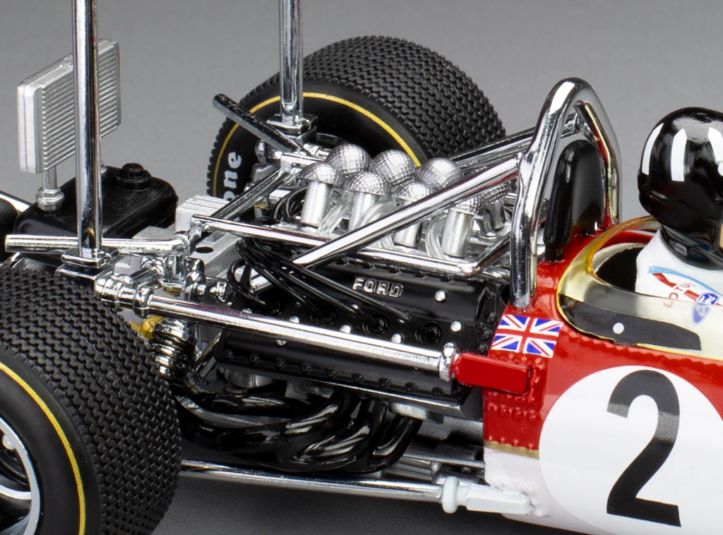 Lotus 49B F1 #2 J.Rindt South African GP 1969 1:18 Quartzo