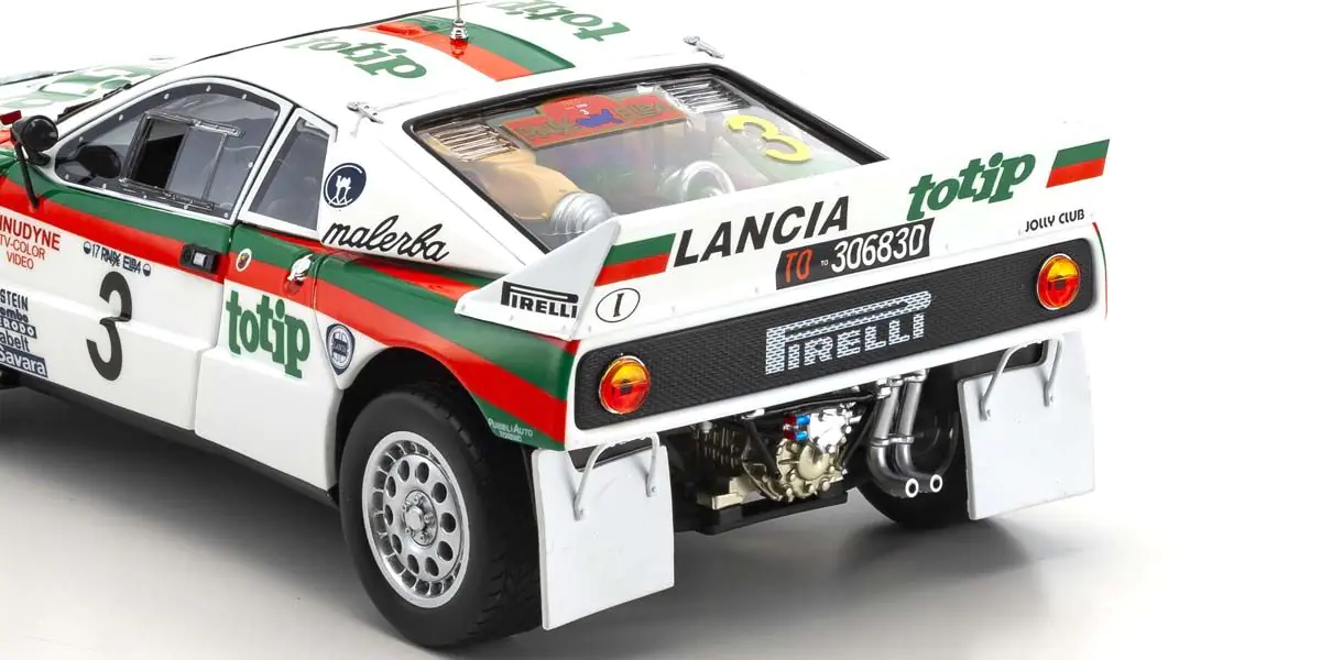 Lancia 037 TOTIP #3 Cerrato/Cerri Rally Isola D'Elba 1985 1:18 Kyosho