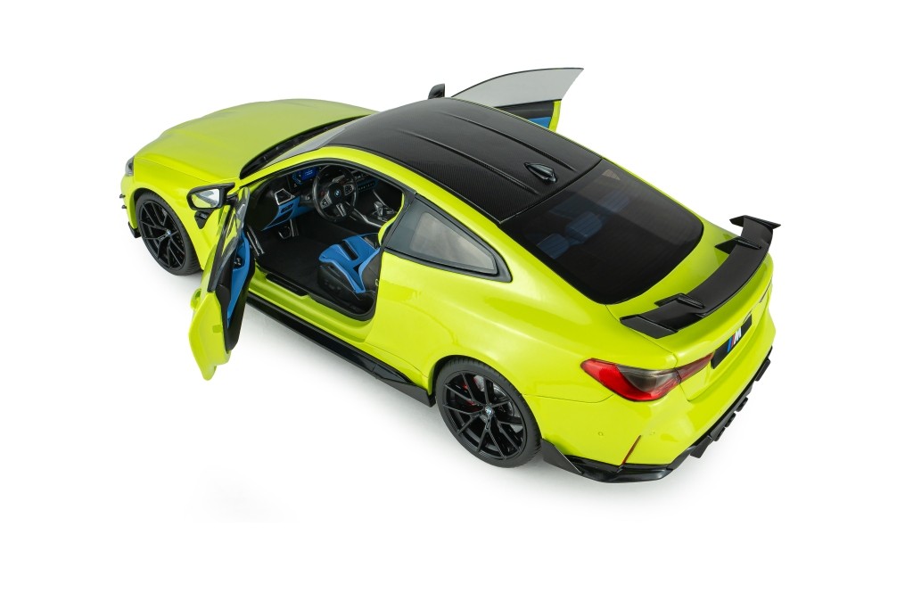BMW M4 Performance Parts 2025 Sao Paolo yellow 1:18 Solido