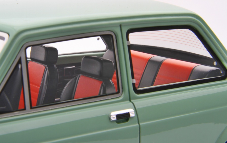 Fiat 128 Rally 1972 light green 1:18 Laudoracing Model