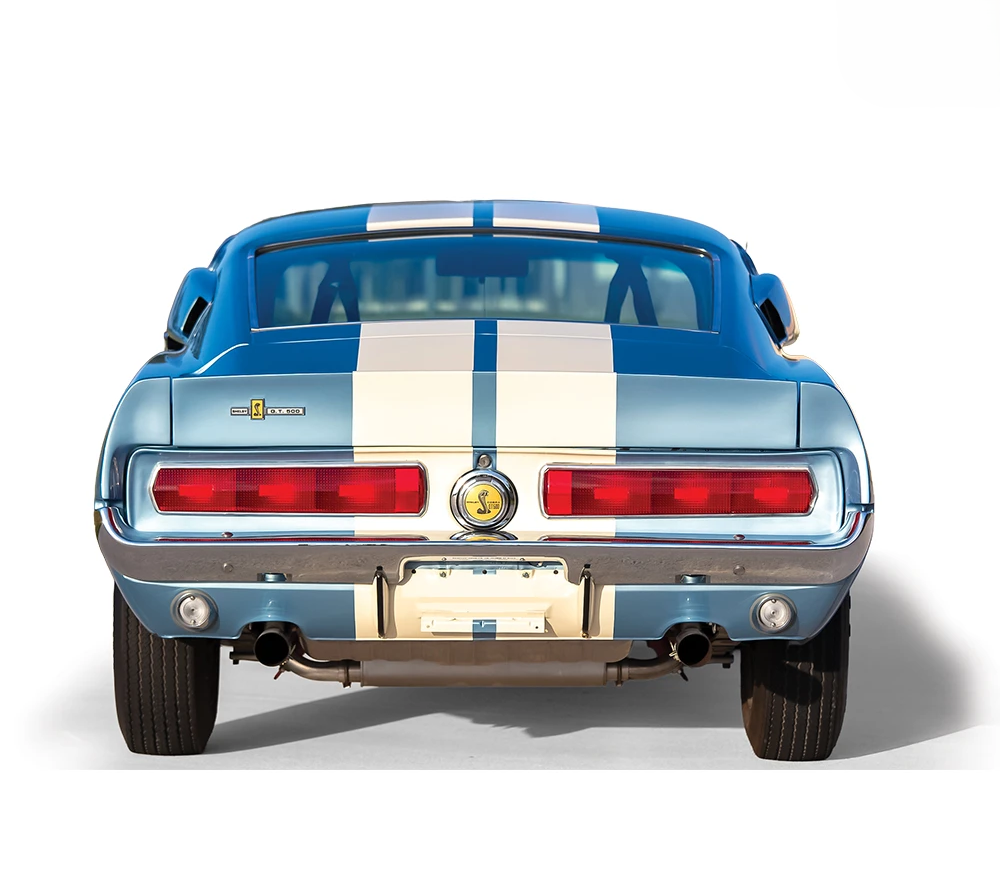 Ford Mustang Shelby GT500 1967 brittany blue 1:43 Ixo America