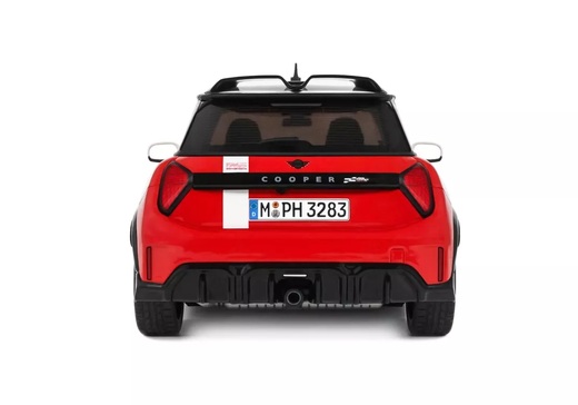 Mini Cooper JCW 1965 Victory Edition 2026 Chili Red 1:18 OttOmobile