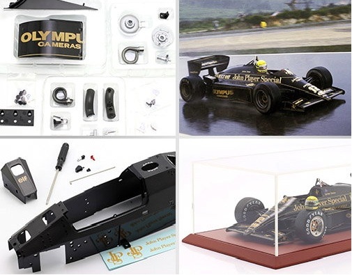 KIT - Lotus 97T #12 Ayrton Senna Winner Portugal GP F1 1985 1:8 Werk83