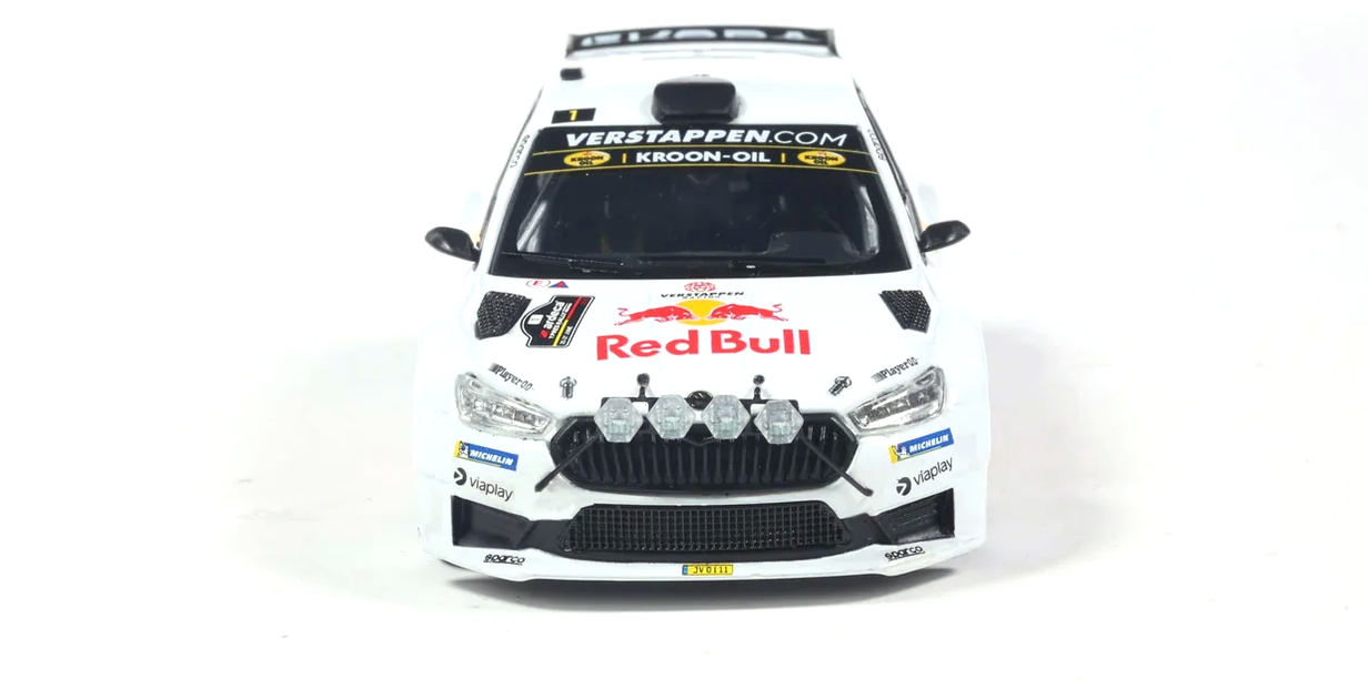 Škoda Fabia Rally2 #1 J. Verstappen/R. Jamoul Ypres Rally 2026 1:43 Ludor Models