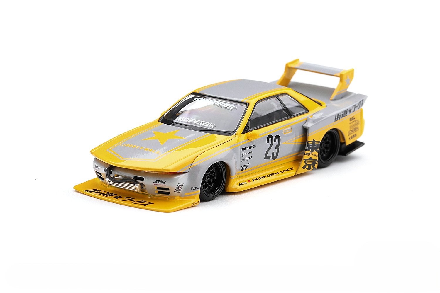 INOZETEK x Liberty Walk R32 Set 2026 Show Edition 1:64 Mini GT