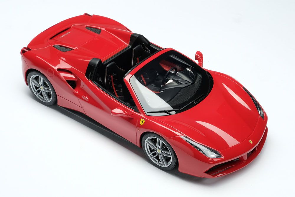 Ferrari 488 Spider red 1:18 Amalgam