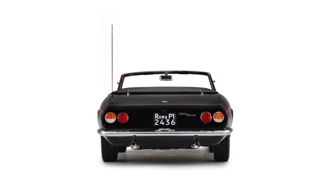 Fiat Dino Spider 2000 1967 Un Sacco Bello black/red 1:18 Laudoracing Model
