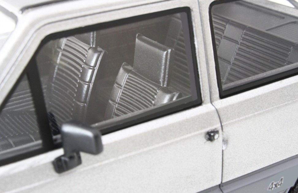 Fiat Panda 4x4 1983 grey 1:18 Laudoracing Model
