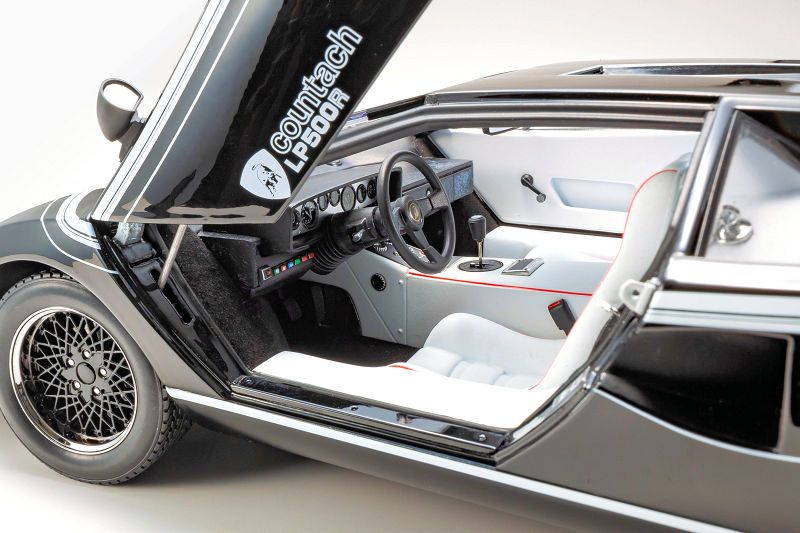 Lamborghini Countach LP500R 1982 black 1:12 Kyosho