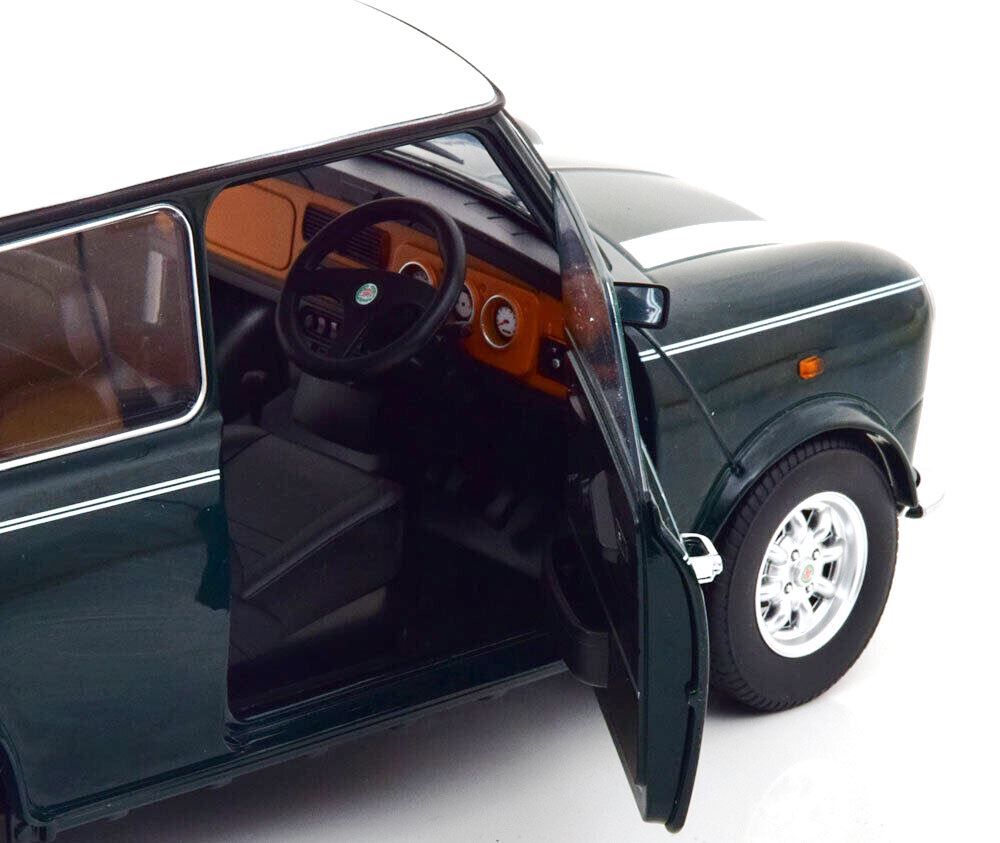 Mini Cooper RHD 1992 dark green/white 1:12 KK Scale