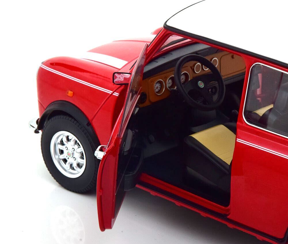Mini Cooper LHD 1992 red/white 1:12 KK Scale