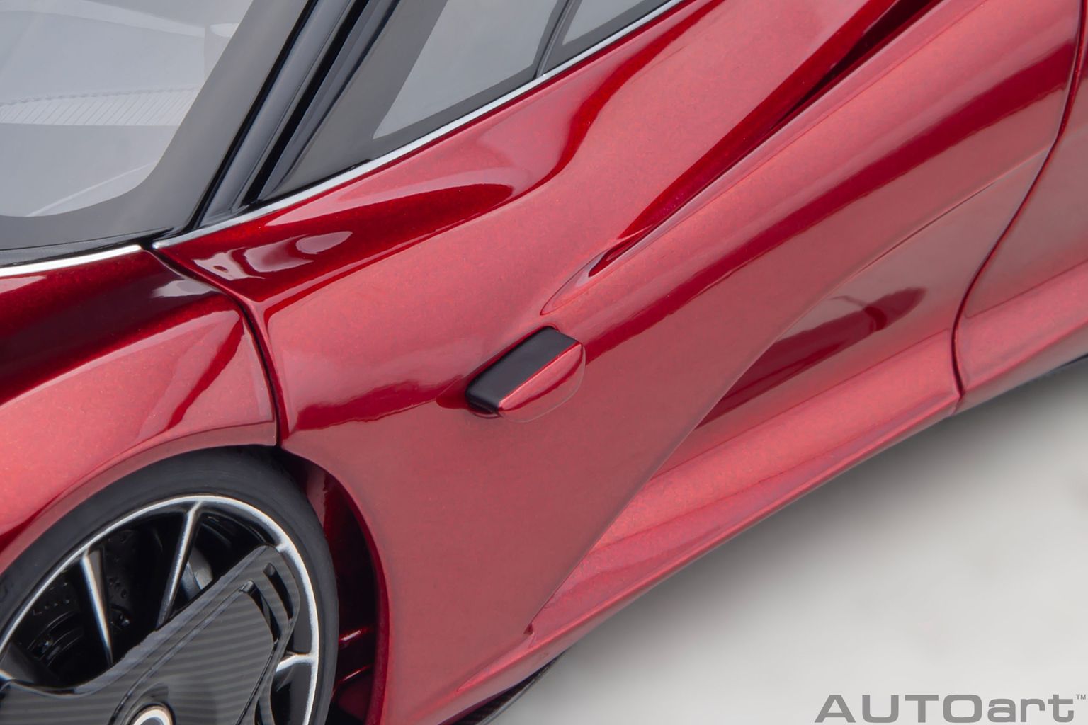 McLaren Speedtail 2020 volcano red 1:18 AUTOart