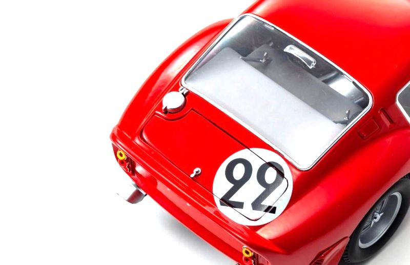 Ferrari 250 GTO 3.0L V12 Team Equipe Nationale Belge #22 Dernier/*Beurlys* Blaton 3rd 24H Le Mans 1962 1:18 Kyosho