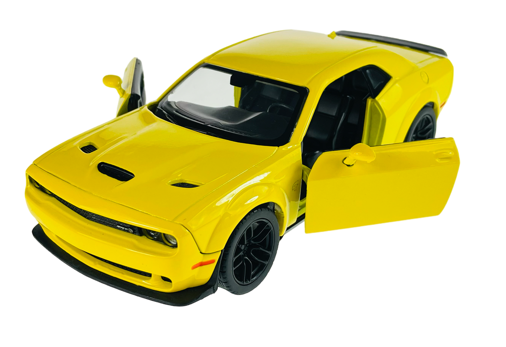 Dodge Challenger SRT Hellcat Wide-Body 2018 yellow 1:24 Motor Max