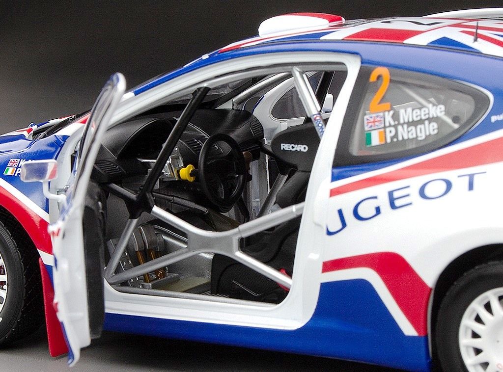 Peugeot 207 S2000 #2 Meeke/Nagle Rally of Scotland 2010 1:18 Sun Star