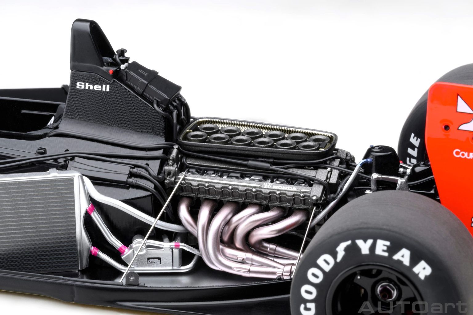 McLaren F1 MP4/6 Honda #2 G.Berger Japan GP 1991 without McLaren Logo 1:18 AUTOart