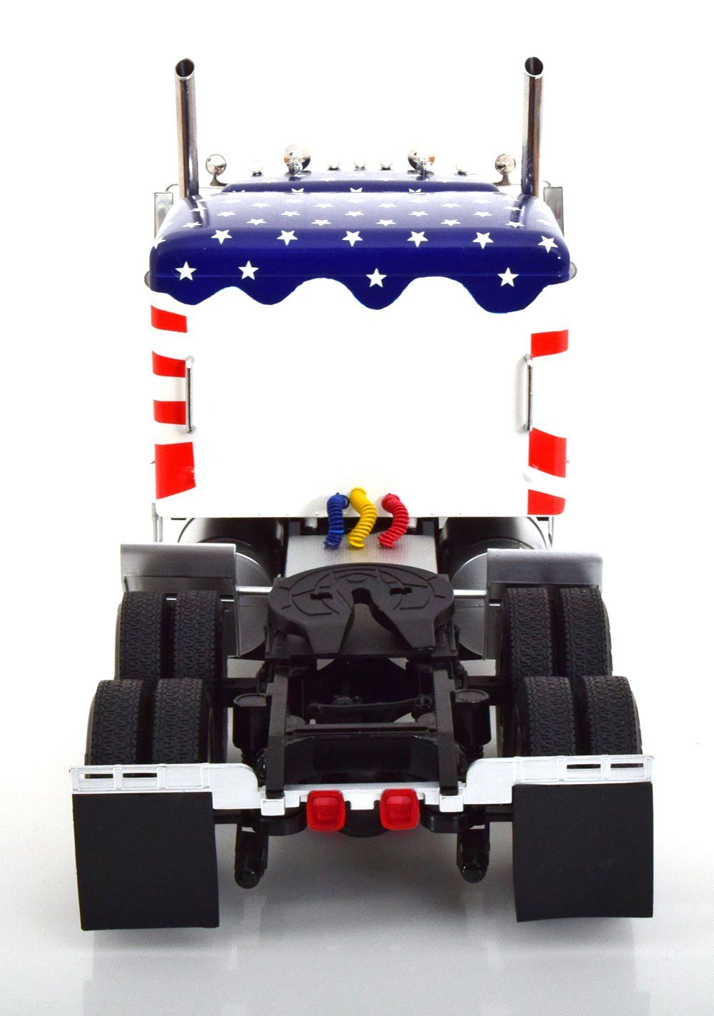 Kenworth W900 Tractor Truck Stars & Stripes Livery 3-Assi 1989 white/blue/red 1:18 Road Kings