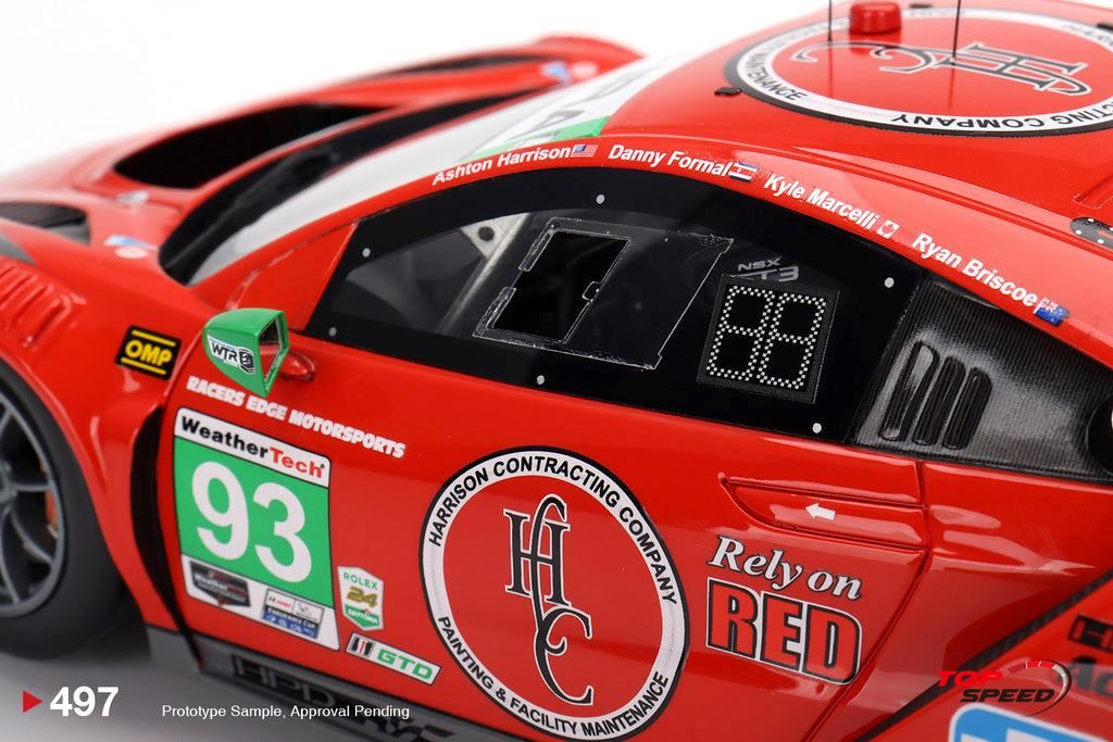 Acura NSX GT3 EVO22 #93 Briscoe/Formal/Harrison/Marcelli IMSA 24H Daytona 2023 1:18 TopSpeed Models